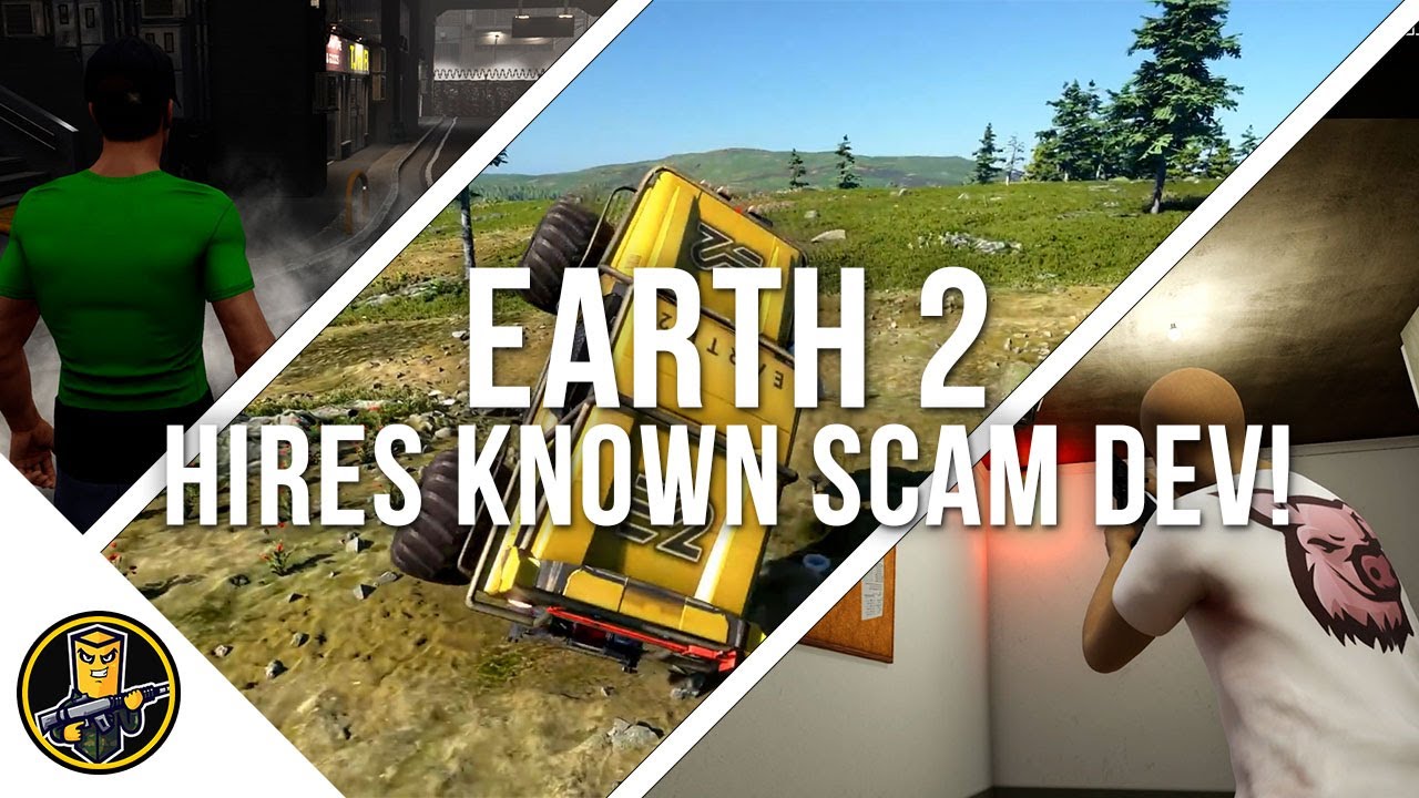 Earth 2 hires SCAM Developer behind 
