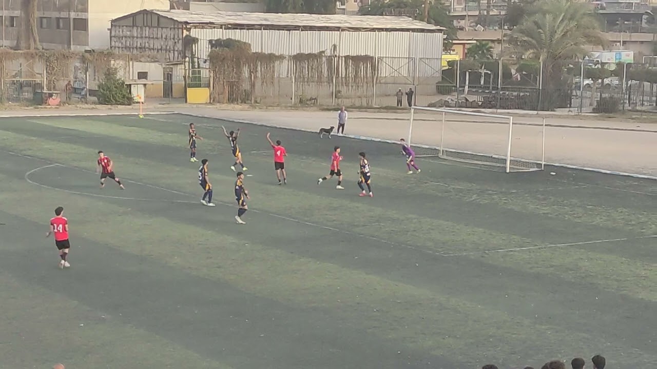 مباراة الاهلي مواليد 2007 والداخليه تحت 17 سنه