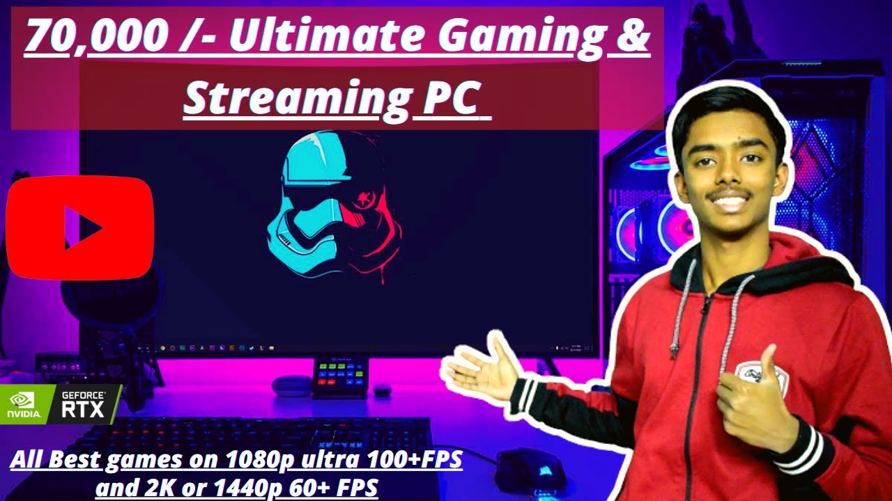PC BUILD UNDER 70000 FOR GAMING & STREAMING | RTX ON with 2060 | Hindi | 2021