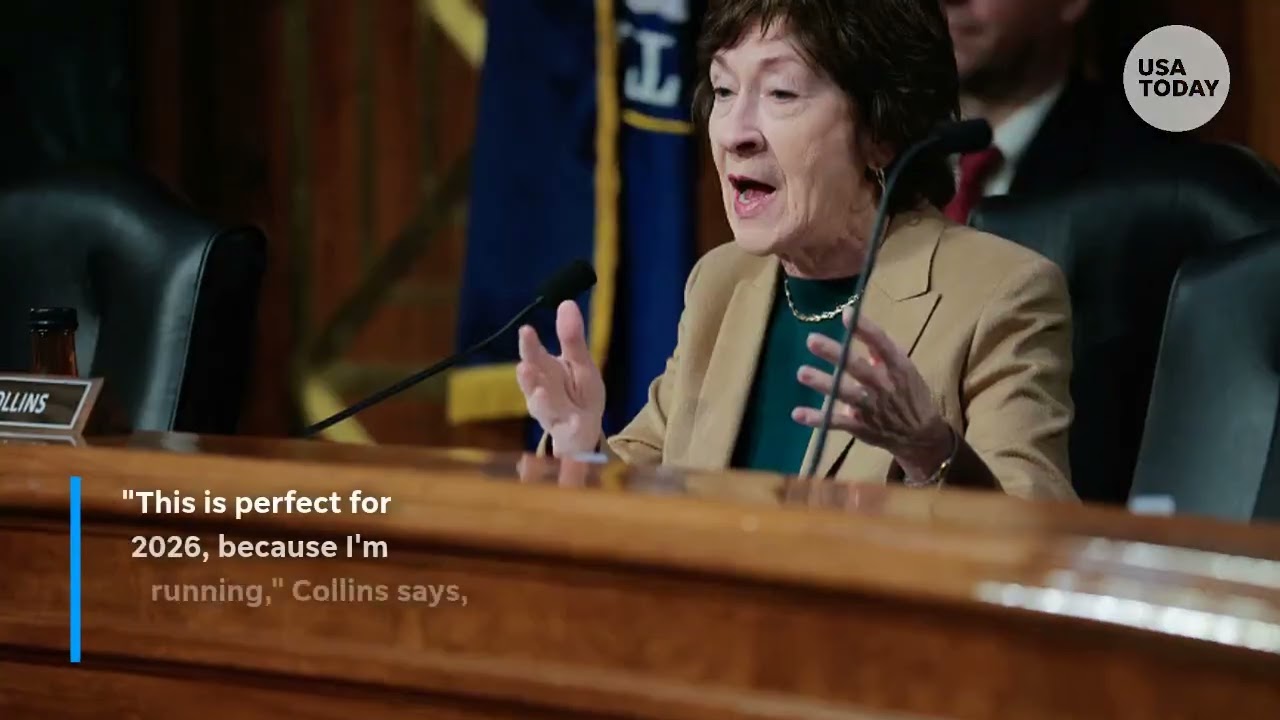 Sen. Susan Collins launches 2026 Maine re-election run