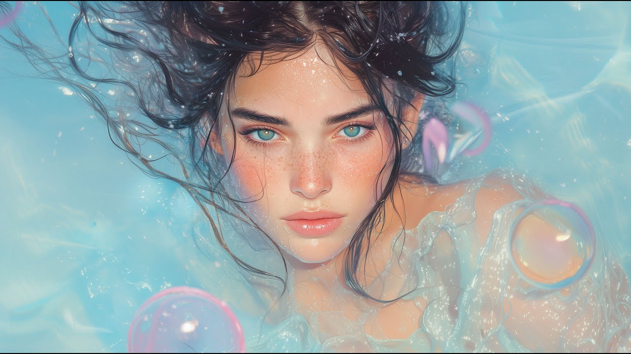 🌊❄️👁️ 폭포 아래서 만난 회색 눈사람, 잊을 수 없는 기운의 조우 🌿✨🕊️