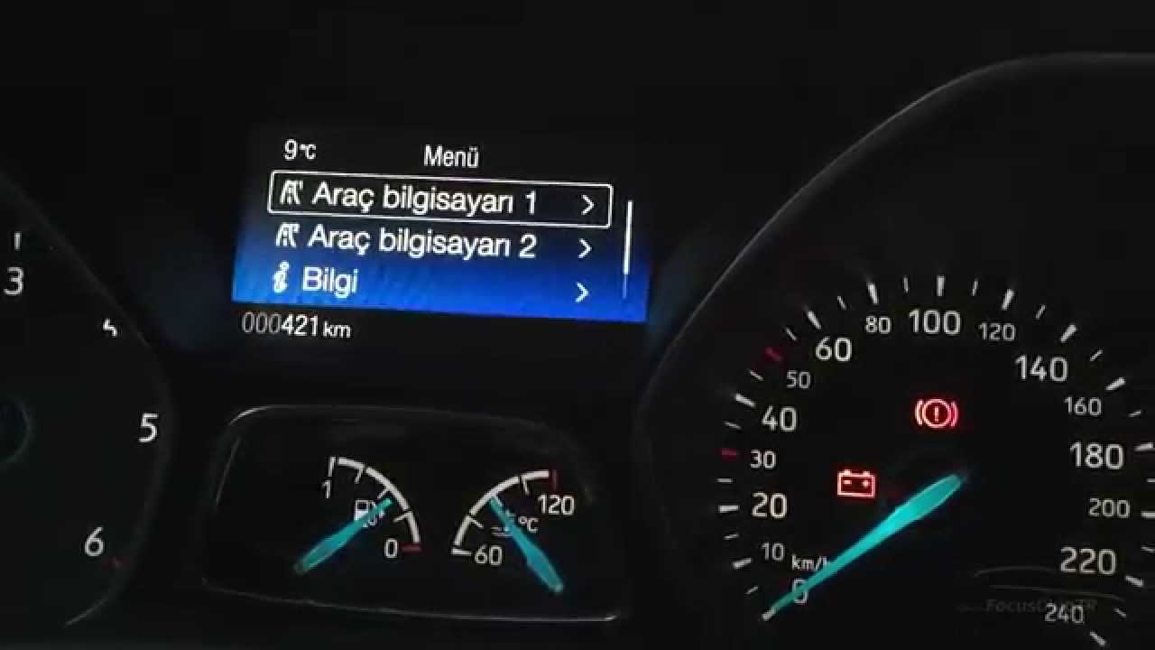 2015 Ford Focus Multi Media Sistemi İnceleme 2 - Yol Bilgisayarı Sync 2
