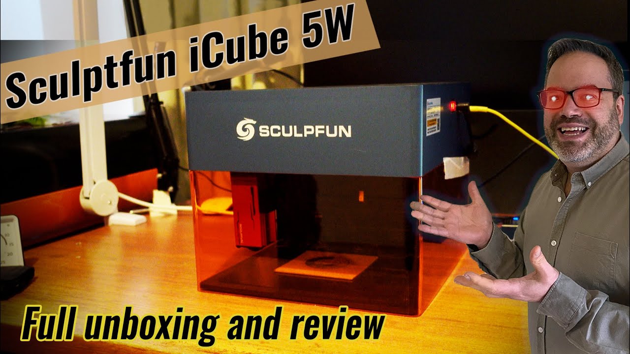 Affordable Power in a Small Package: Sculpfun iCube 5W Laser Engraver Full Review