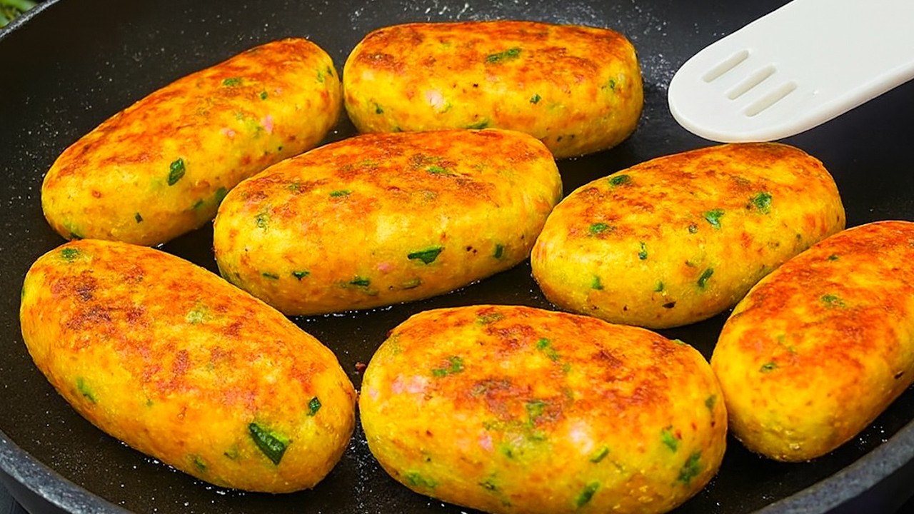 Haben Sie Kartoffeln und 2 Eier?! Dieses Rezept hat mir meine Dorfgroßmutter beigebracht!