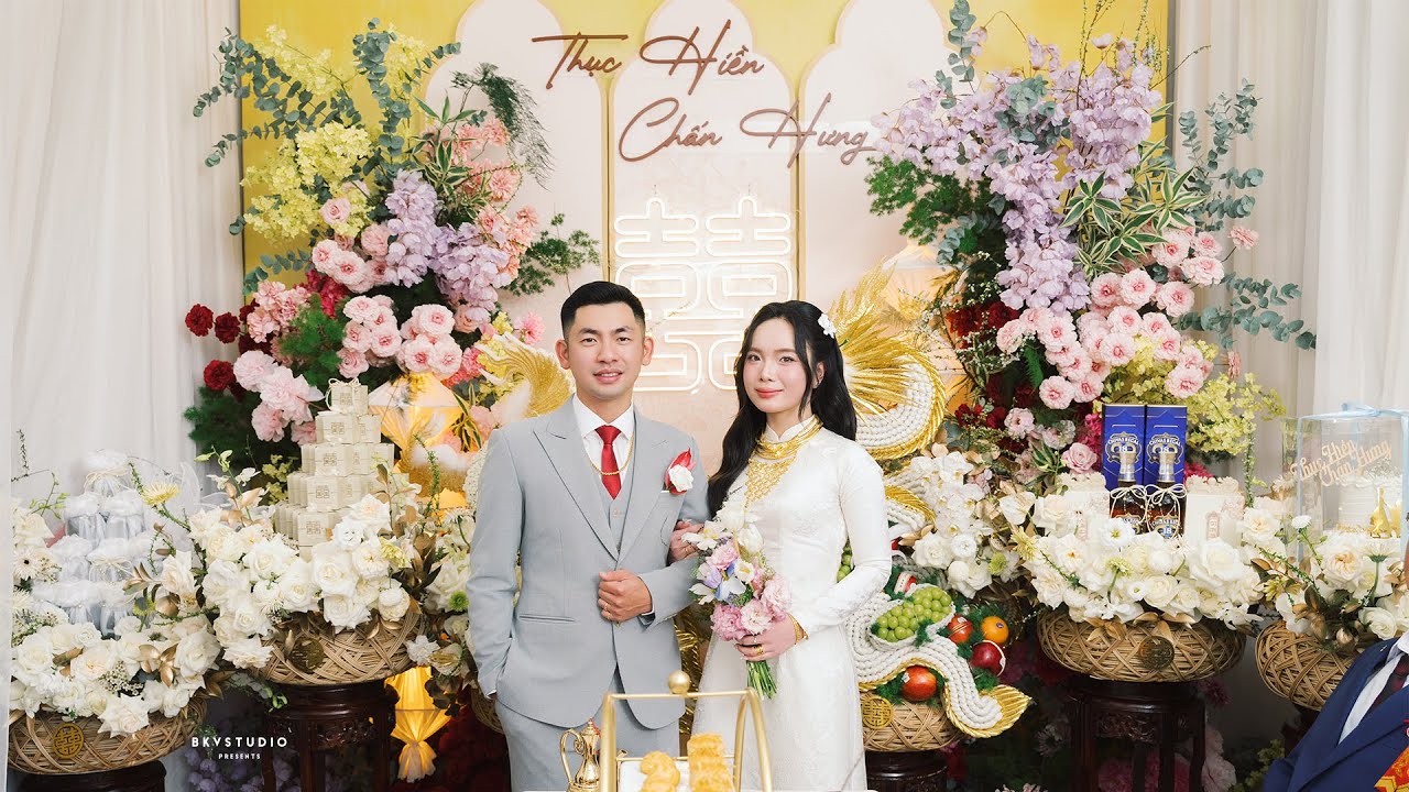 [4K] PHÓNG SỰ CƯỚI - THỤC HIỀN & CHẤN HƯNG - BKVSTUDIO