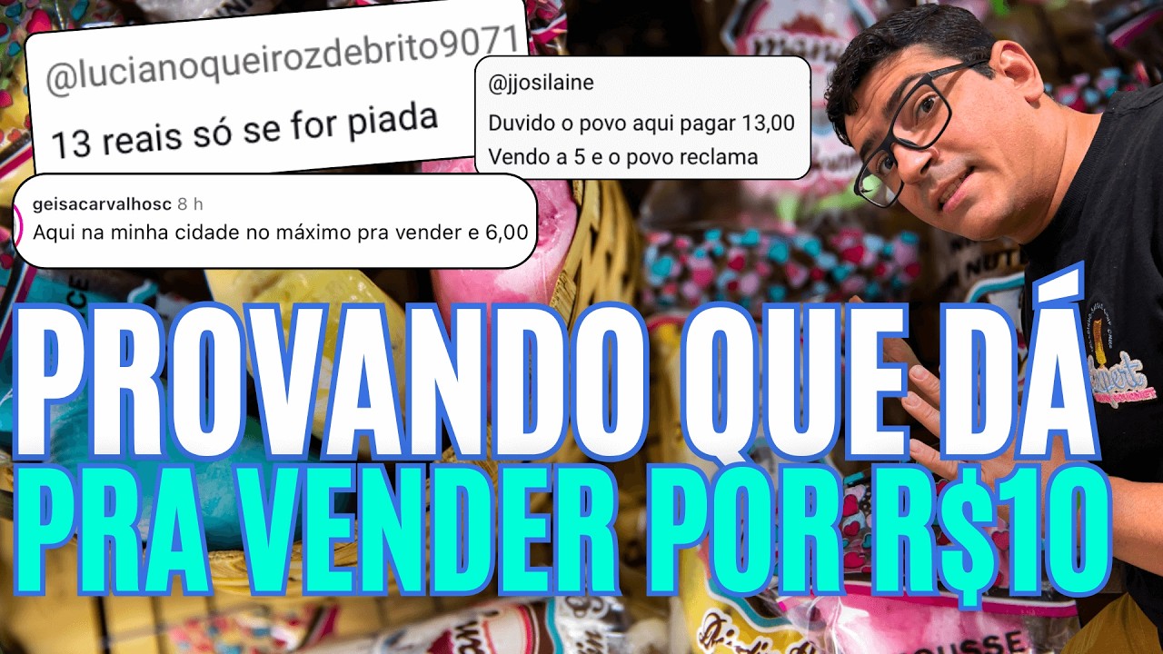 9ª live: Estratégia para achar clientes que pagam 10 reais no seu Dindin Gourmet.