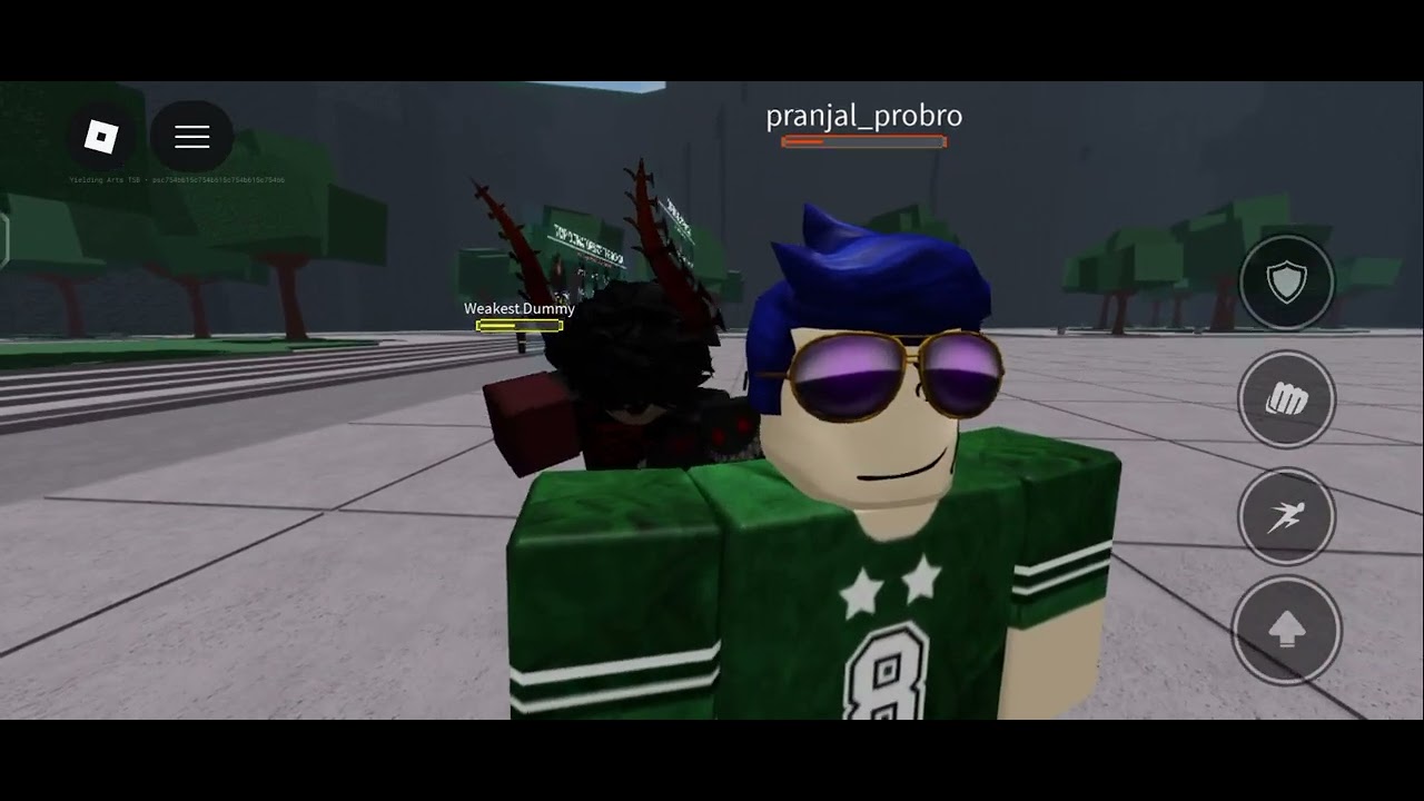 Playing with my friend and doing 1v1