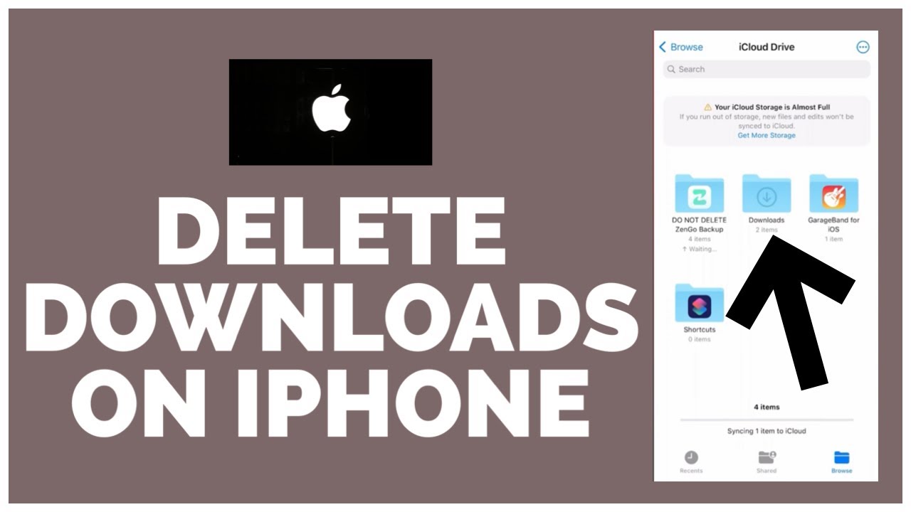 How To Find And Delete Downloads On iPhone 2023? Remove Downloaded Files from iPhone
