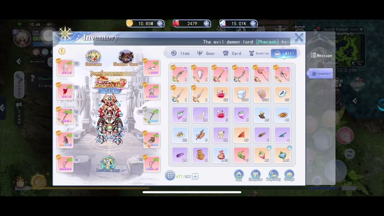 The Ragnarok Rune Knight Skill “ Hundred Spears & Phantom Thrust”  #theragnaroksea #theragnarok