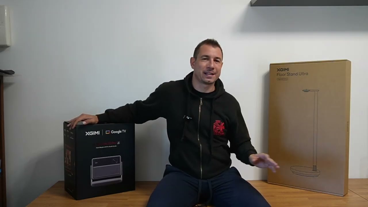 XGIMI Horizon 20 PRO Proiettore da 4100 ANSI LUMEN, 4K, Floor Stand Ultra, Harman Kardon #xgimi