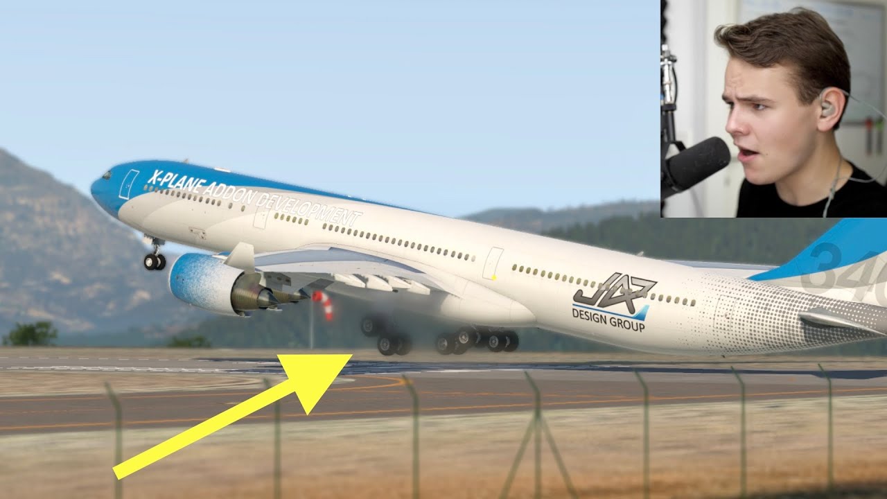 The a340 Does The SMOOTHEST Landings EVER