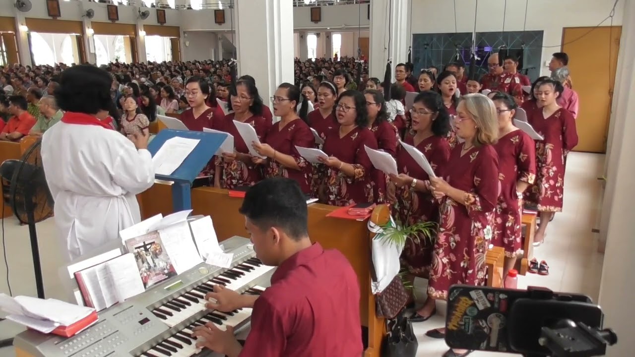 Lagu Persembahan. Misa Minggu Palma, 24 Maret 2024.