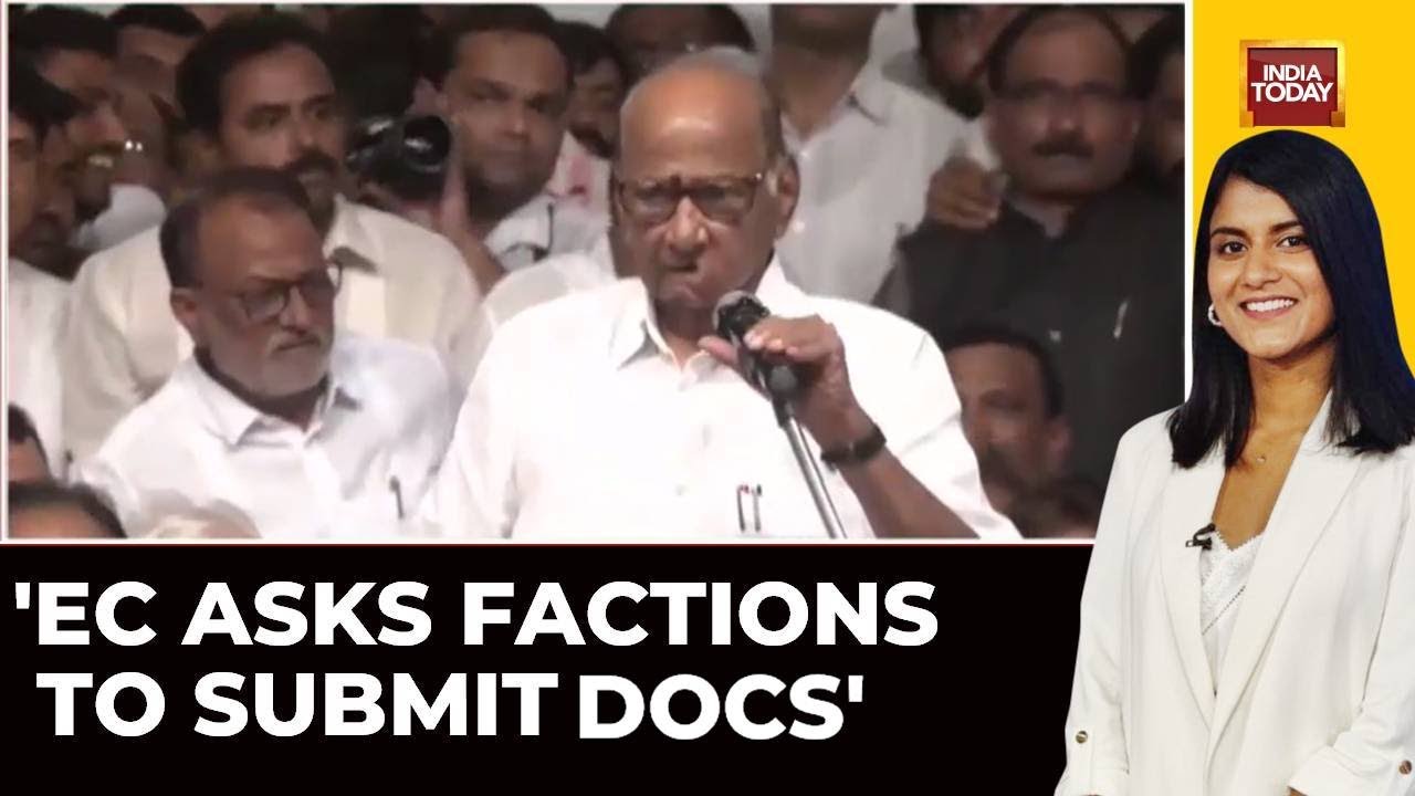 Election Commission Receives Affidavits For Party Name & Symbol From Both The Factions
