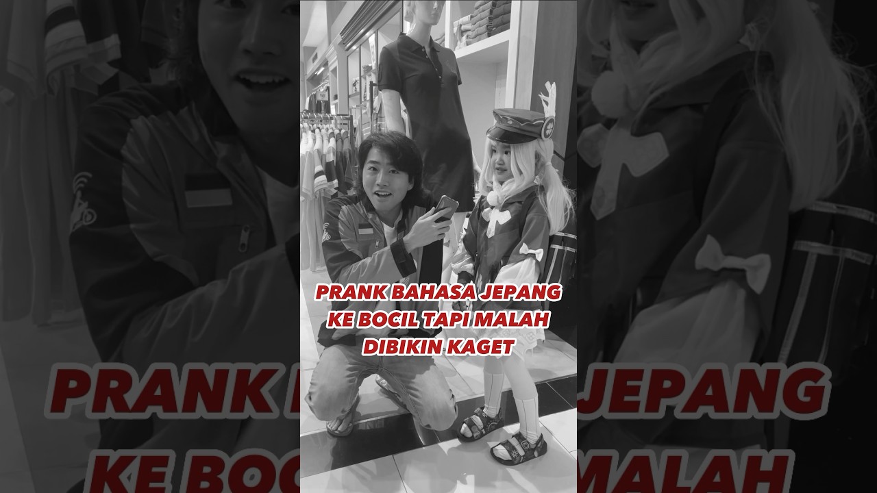 Ngeprank pake bahasa Jepang ke bocil Indonesia!! Bocilnya bisa bahasa Jepang!?😲