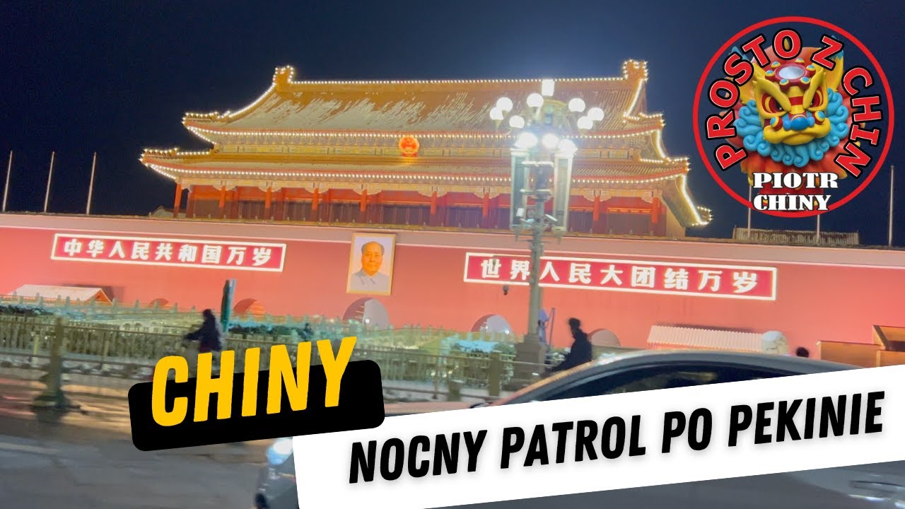 Pekin nocą i co tam w sklepach mają