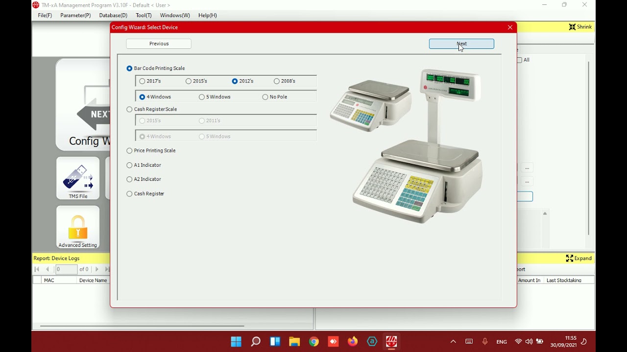 شرح وضبط اعدادات و اضافة الاصناف علي الميزان الالكترونى ta pos pos tm citypos