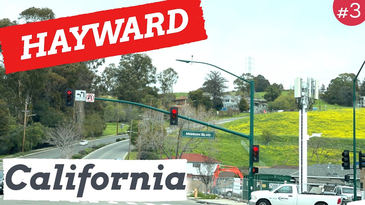 Dash Cam | Hayward California | USA | Driving Touring Video