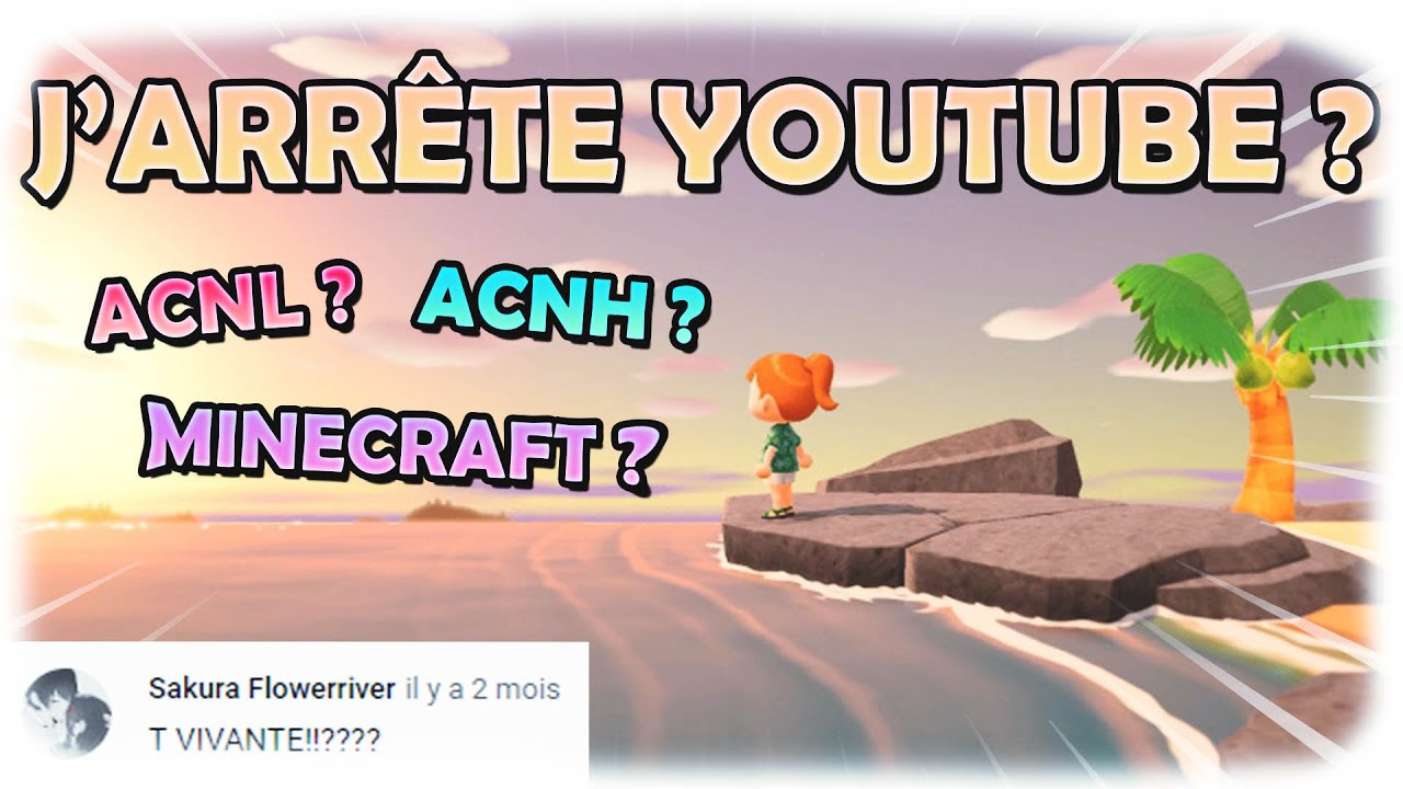 J'ARRÊTE YOUTUBE ?