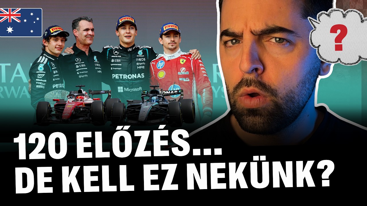 Teljesen megváltozott a Forma-1-es versenyzés? - Fast Reaction AUS GP Futam – TRIBÜN