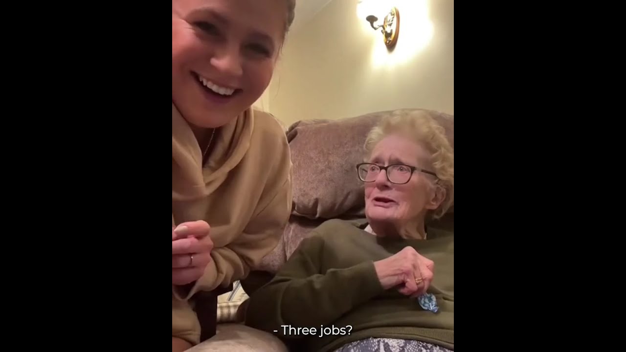 Pranking Norma! Just smile & nod 😆🤣