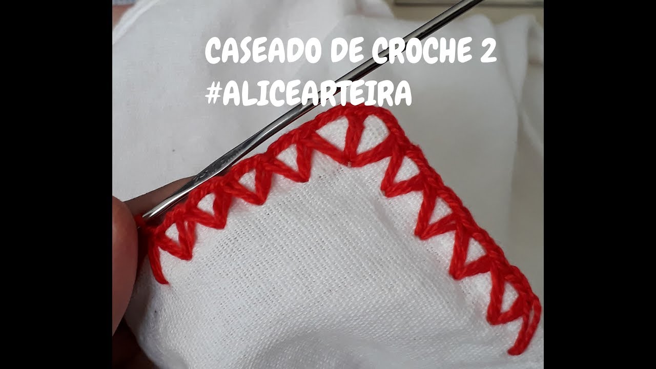 CASEADO DE CROCHÊ 2 #ALICEARTEIRA