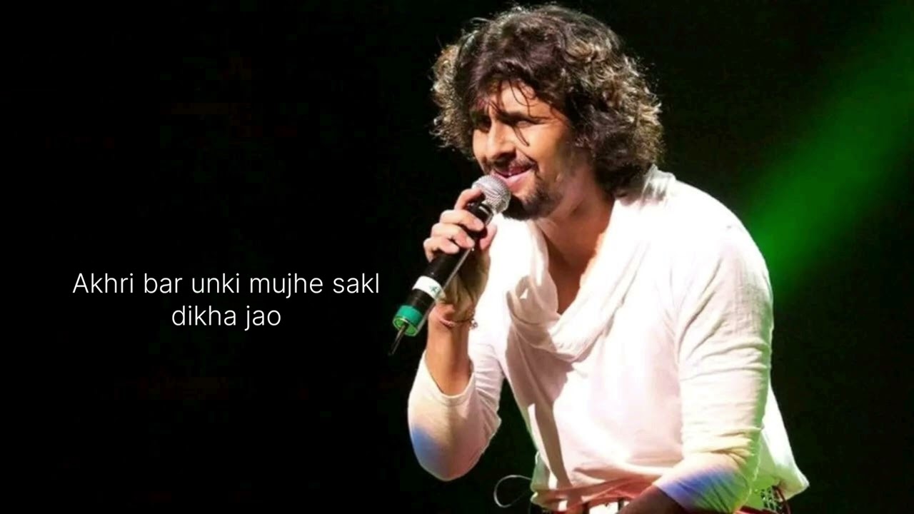 Mujhko Dafna Kar Woh Jab | Sonu Nigam | Sad Song