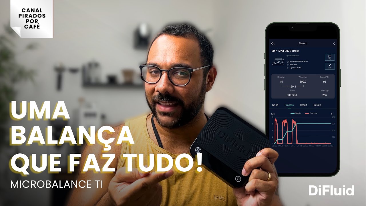 Review Completo da Microbalance Ti da Difluid a Balança específica para Fazer Café