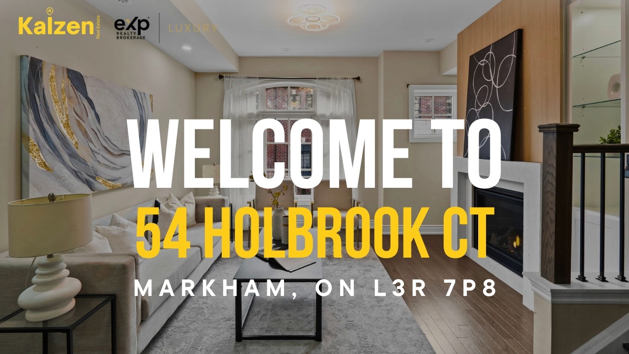 54 Holbrook Crt, Markham ON | Luxury Home for Sale in Unionville Markham | 4 Bedroom Detached Tour