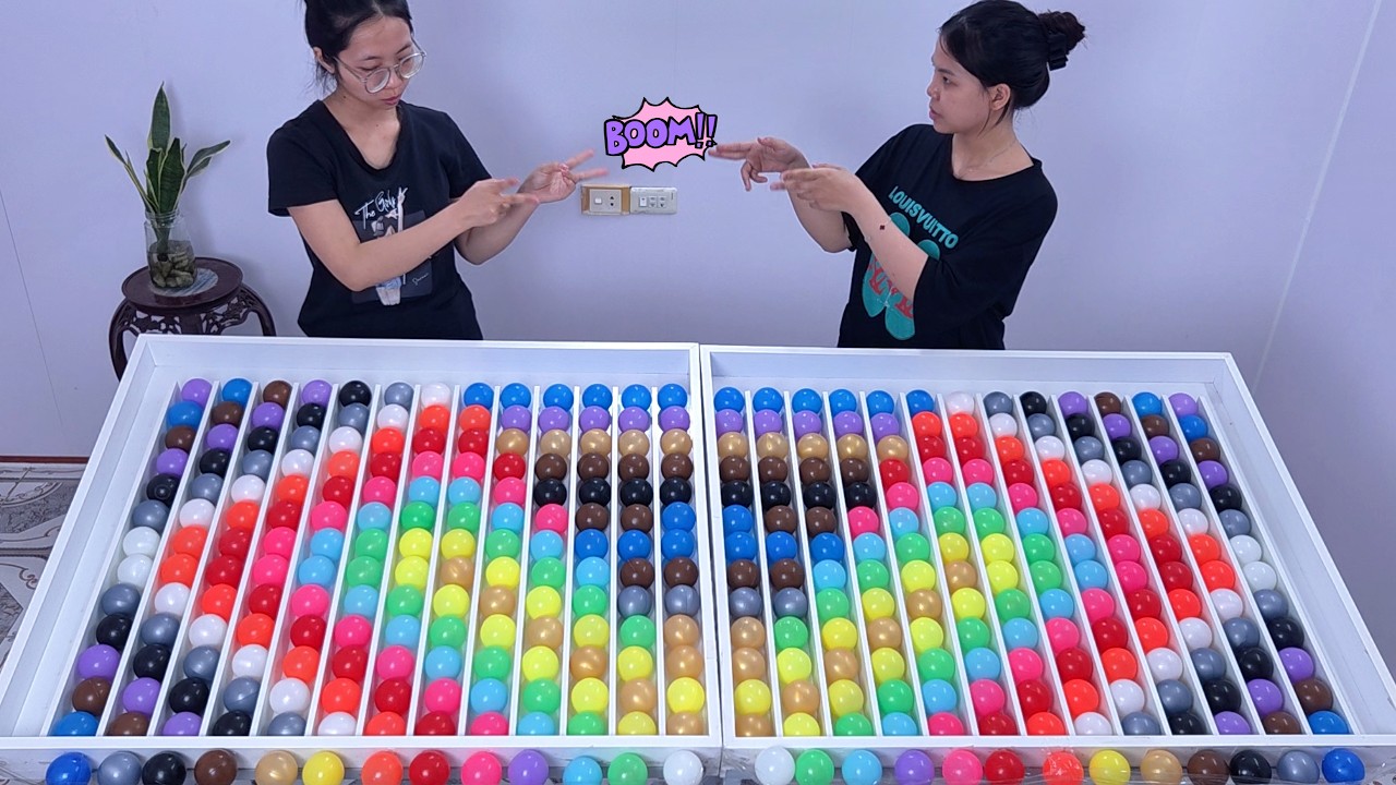 Calm Hands, Fierce Battle 😌🔥 | 1v1 Color Sorting Challenge