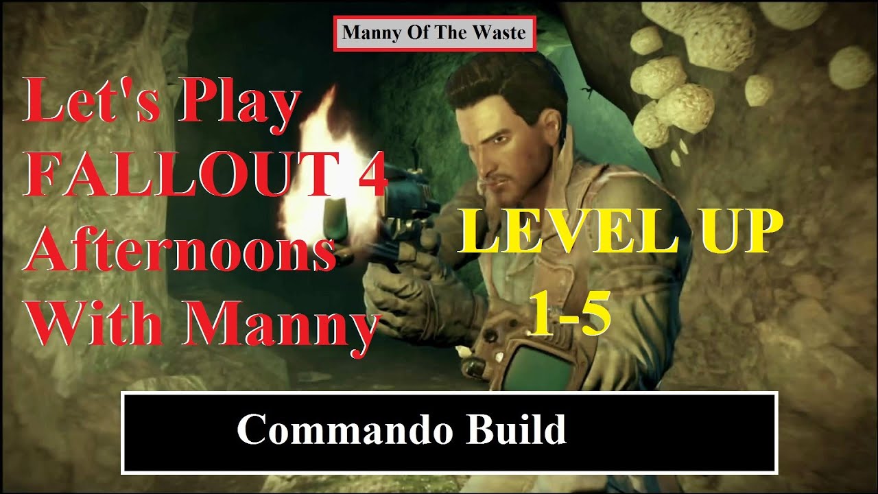 Commando Build Lv 1-5 Perk Talk Fallout 4