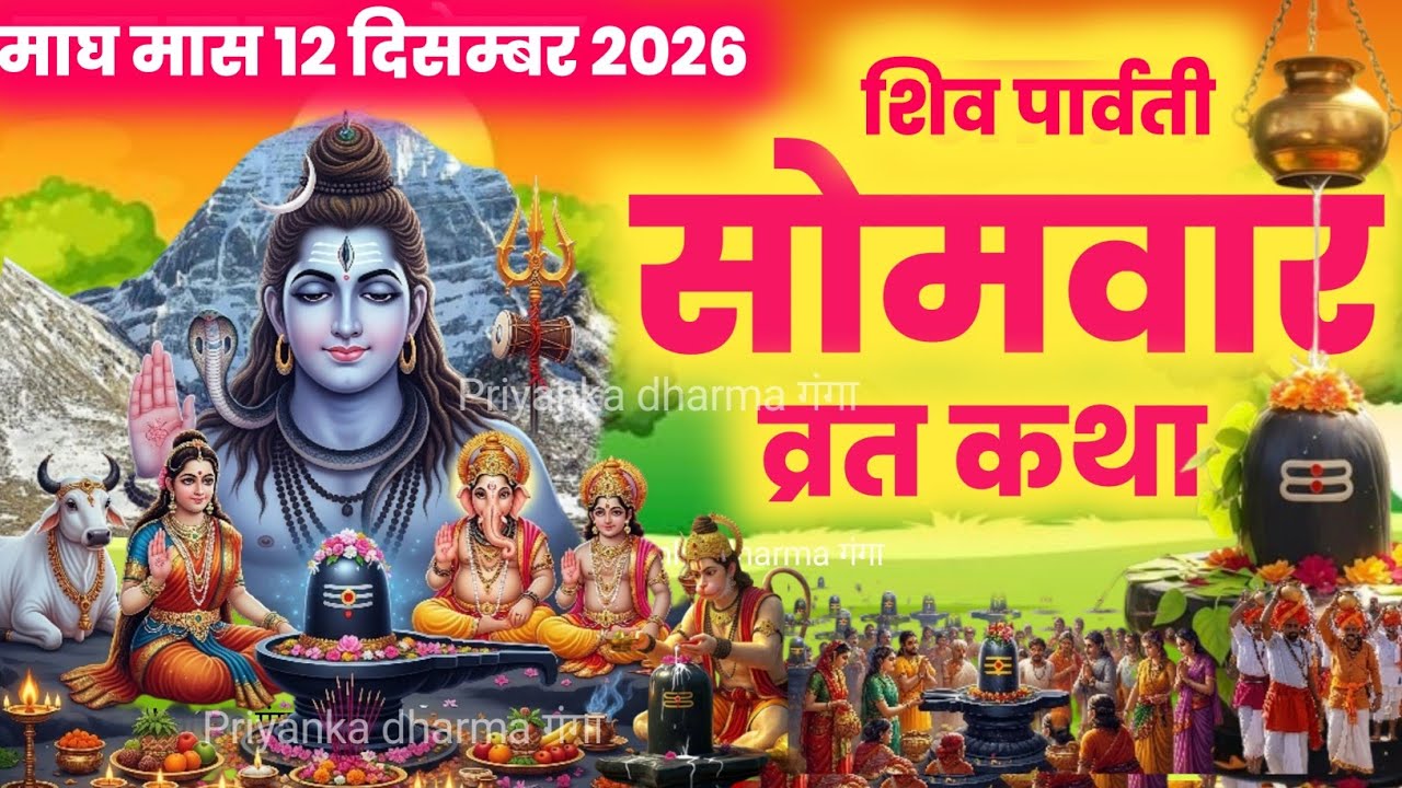 somvar vrat katha /सोमवार व्रत कथा /shiv katha/ shiv puran katha/ shiv charcha #somvarvratkatha