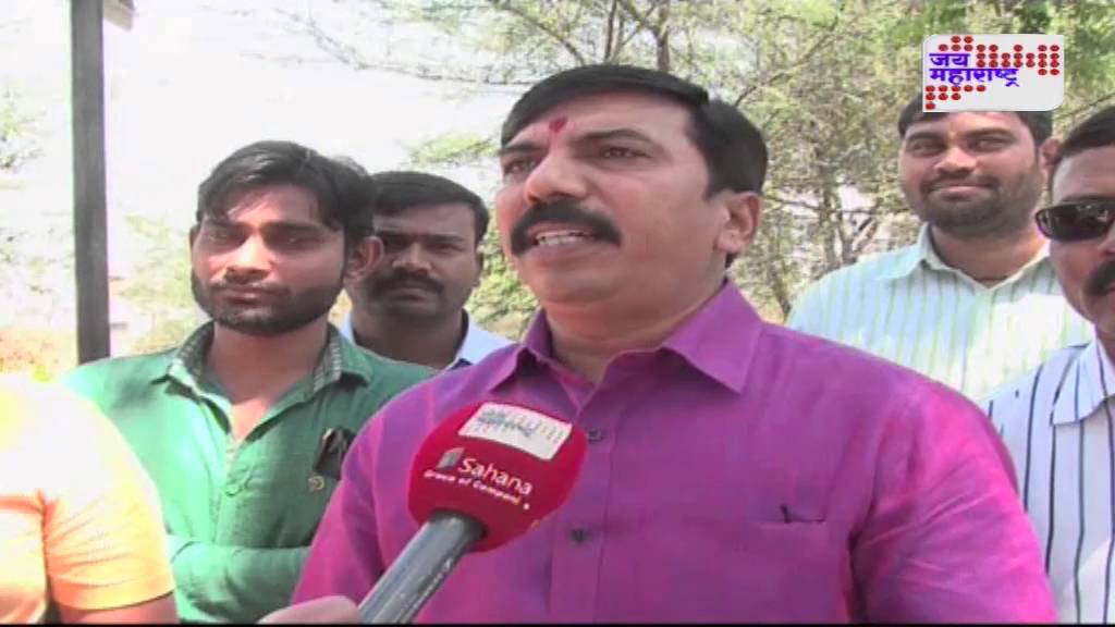 BJP against shivsena protest in Nashik