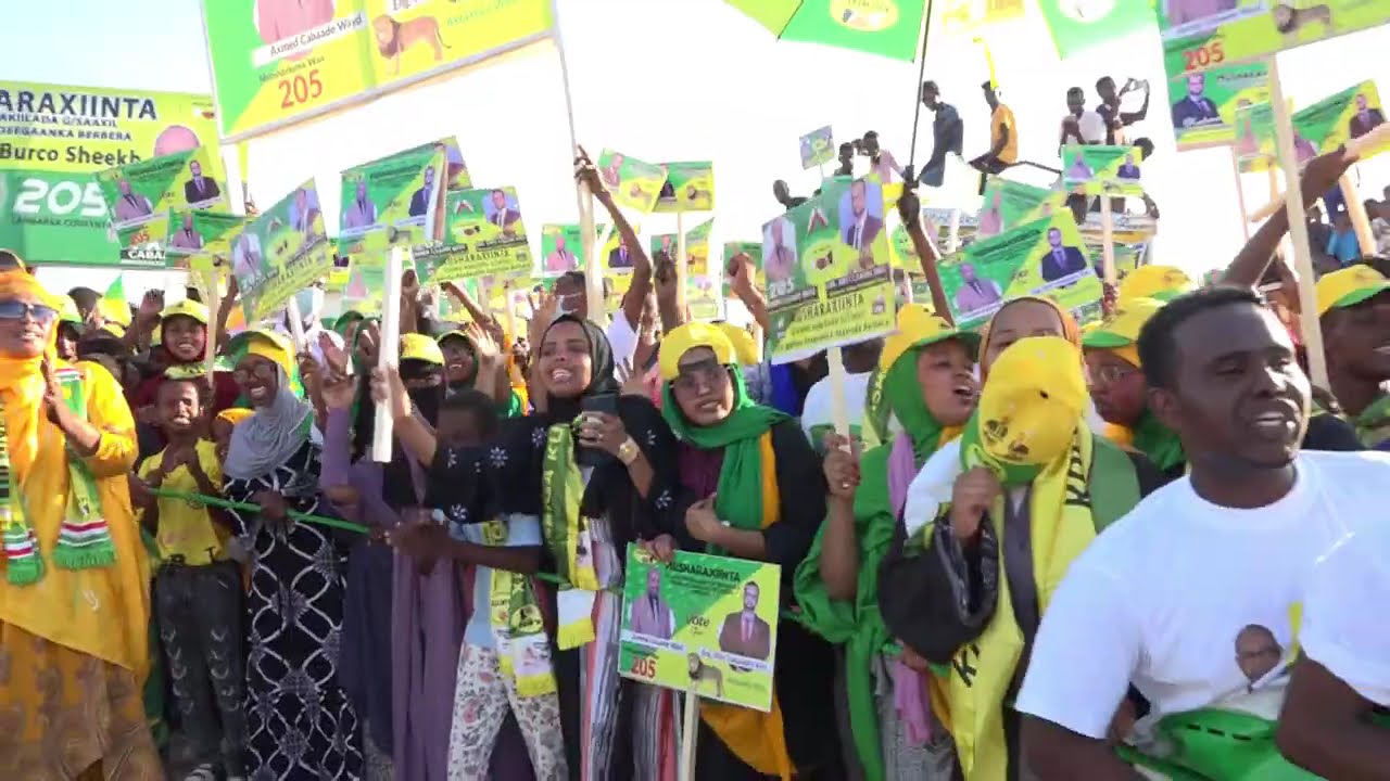 Madaxwaynaha Jsl Oo Berbera Ku Soo Khatimay Ololaha Maalinta Koowaad  Ee Xisbiga Kulmiye