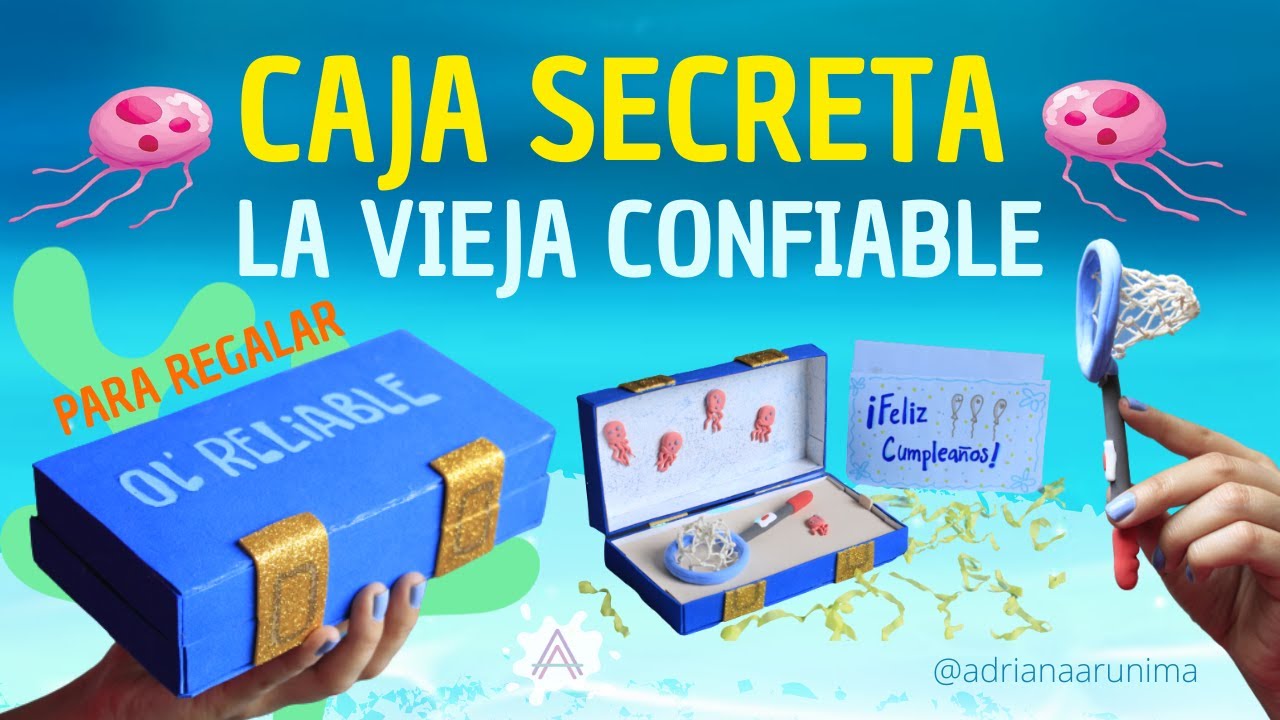 📦 Caja 𝗦𝗘𝗖𝗥𝗘𝗧𝗔 de 𝗕𝗢𝗕 𝗘𝗦𝗣𝗢𝗡𝗝𝗔 La 𝗩𝗜𝗘𝗝𝗔 𝗖𝗢𝗡𝗙𝗜𝗔𝗕𝗟𝗘 📦 Secret box La vieja confiable 🎁 Caja de regalo
