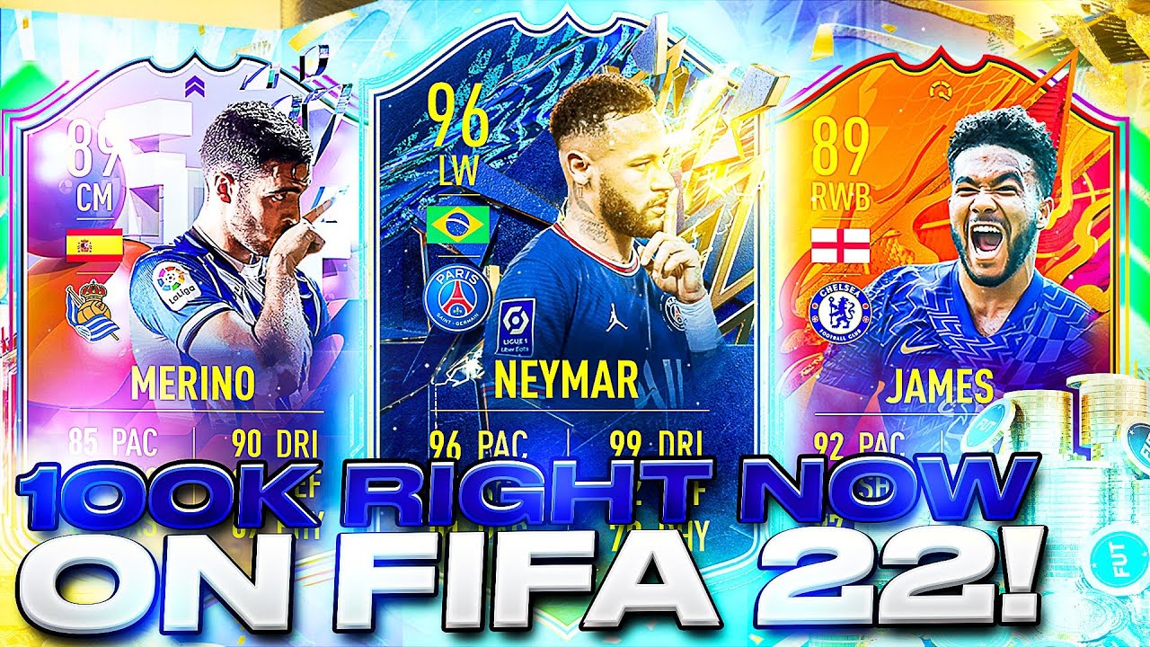 HOW TO MAKE 100K COINS NOW ON FIFA 22 EASIEST WAY TO MAKE COINS ON FIFA 22 BEST TRADING METHODS!