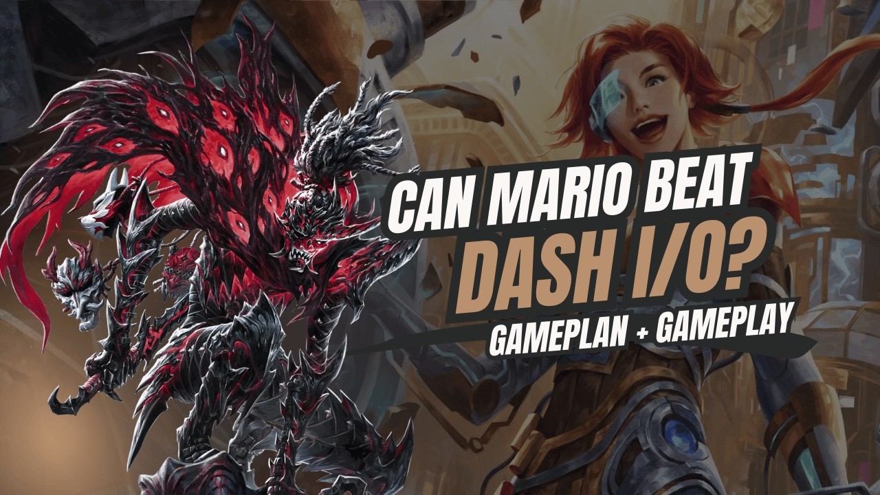 Can Mario beat Dash I/O? / Arakni, Marionette vs. Dash I/O / Flesh and Blood Gameplay / DIO