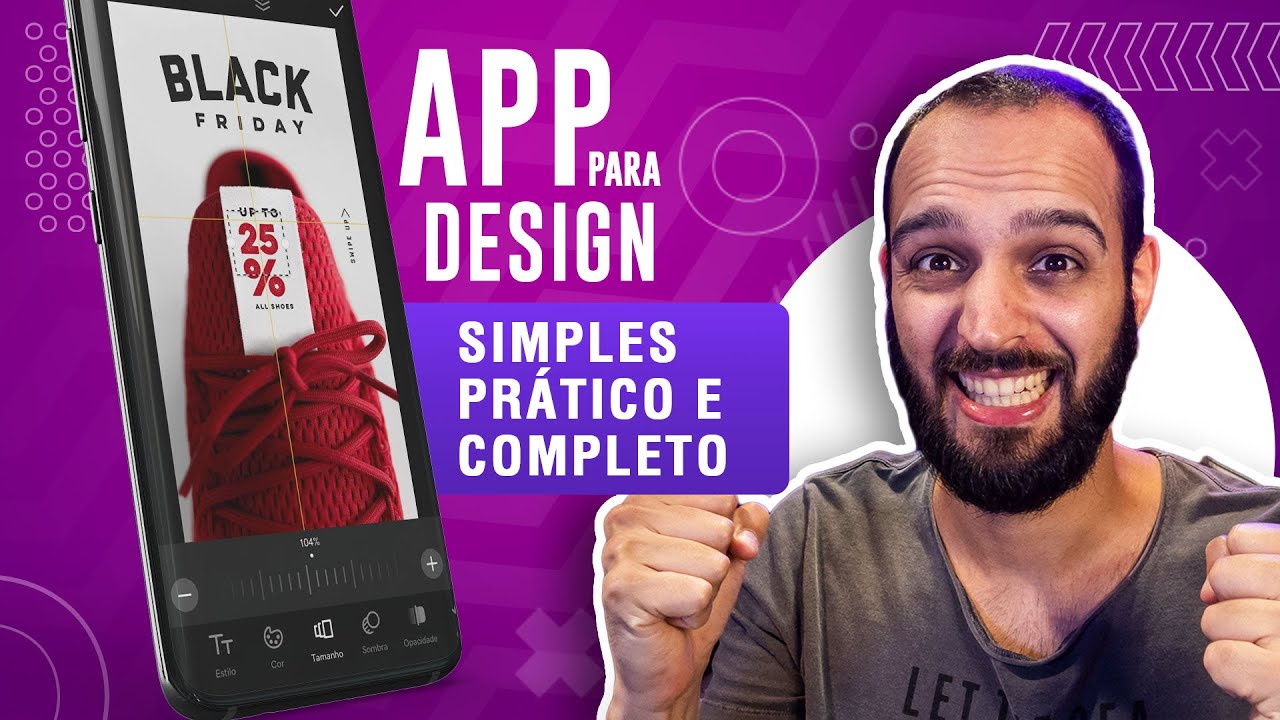 APP SENSACIONAL PARA FAZER DESIGN (Alternativa ao CANVA)
