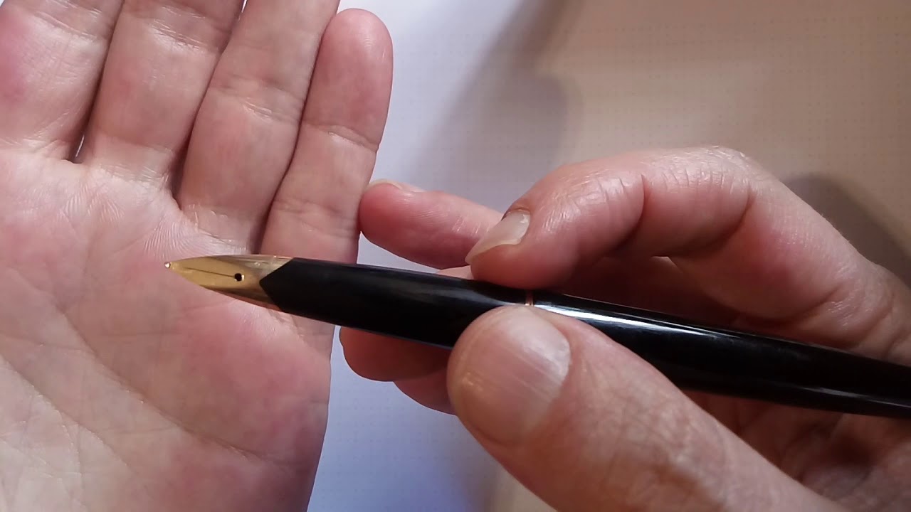 Винтажная перьевая ручка Parker 65