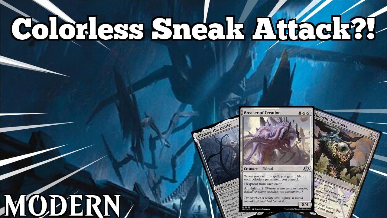 Colorless Sneak Attack?! | Tree Eldrazi | Modern | MTGO