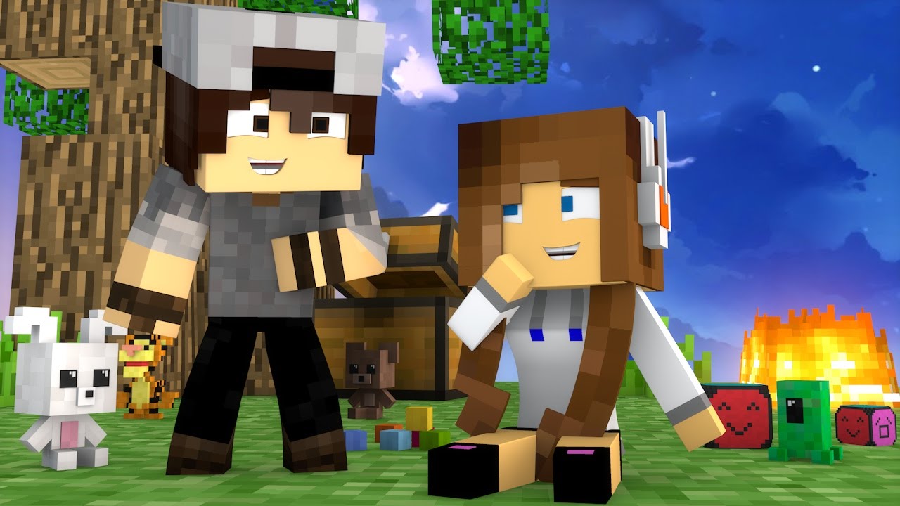 Minecraft: BRIGANDO COM A BIBI #15 - SOMOS BEBÊS?!