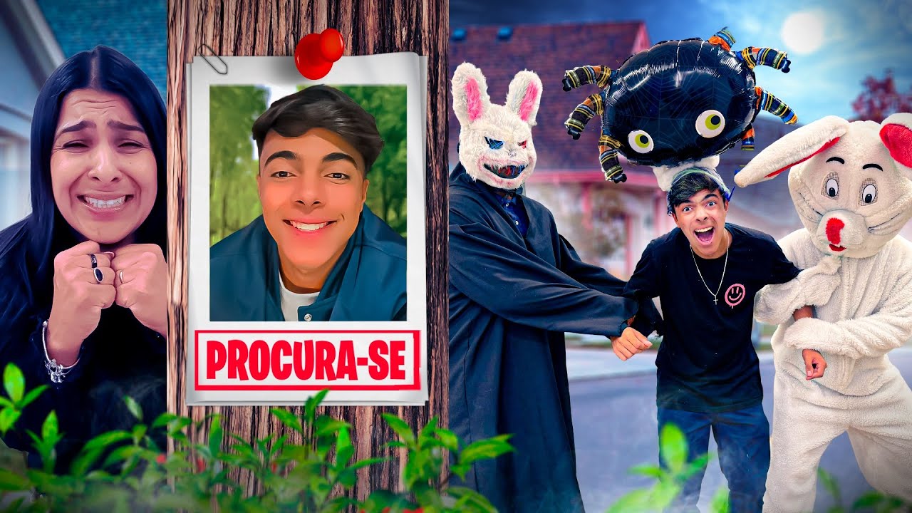 O COELHO MALVADÃO PEGOU O ESTEVÃO NA FESTA DO CABELO MALUCO😨 *todos ficaram desesperados