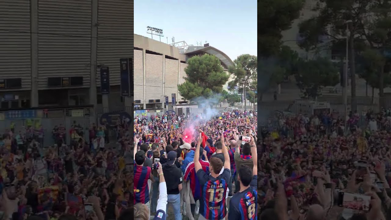 Un Dia de Partit Fc Barcelona