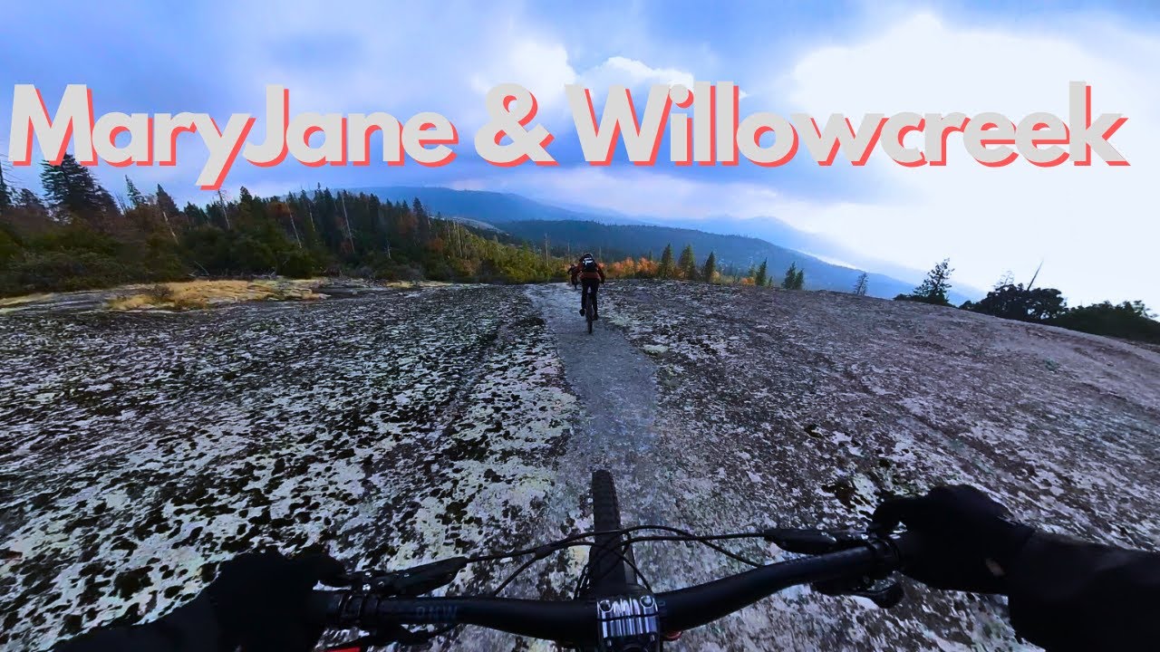 Riding on the MOON | MaryJane & Willow Creek | Bass lake, CA | Bass lake mountain biking