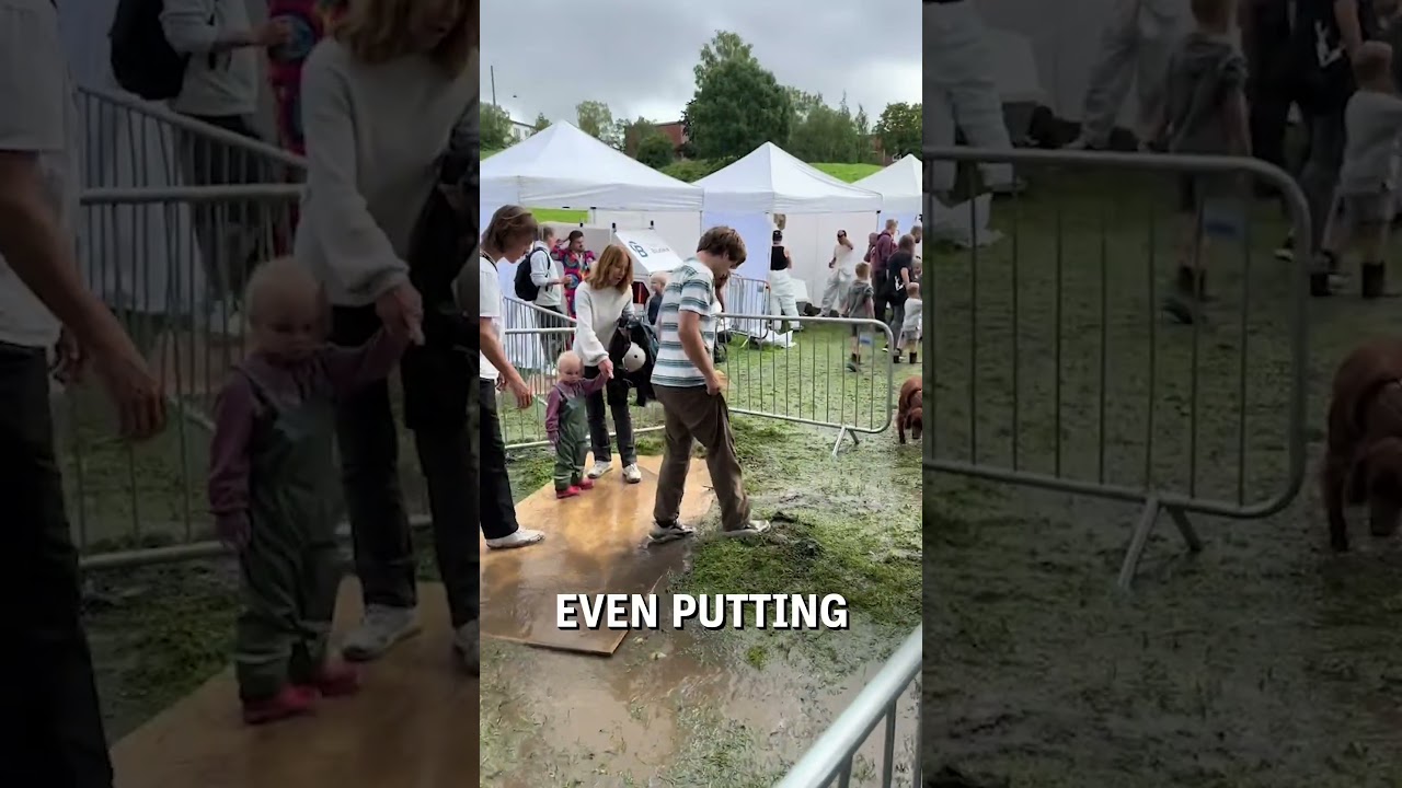 People getting stuck in muddy bog! 🤣😳  -  🎥 minitoks