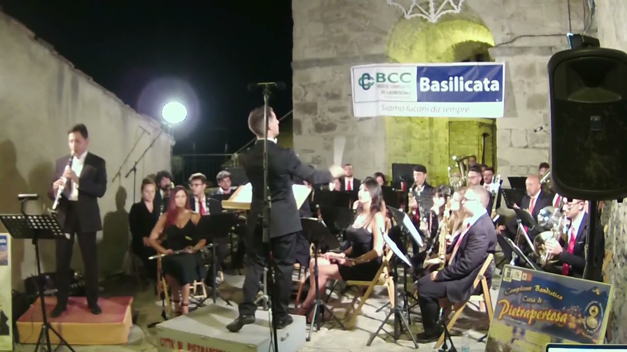VARIAZIONI PER CLARINETTO E BANDA di Gioacchino Rossini.
