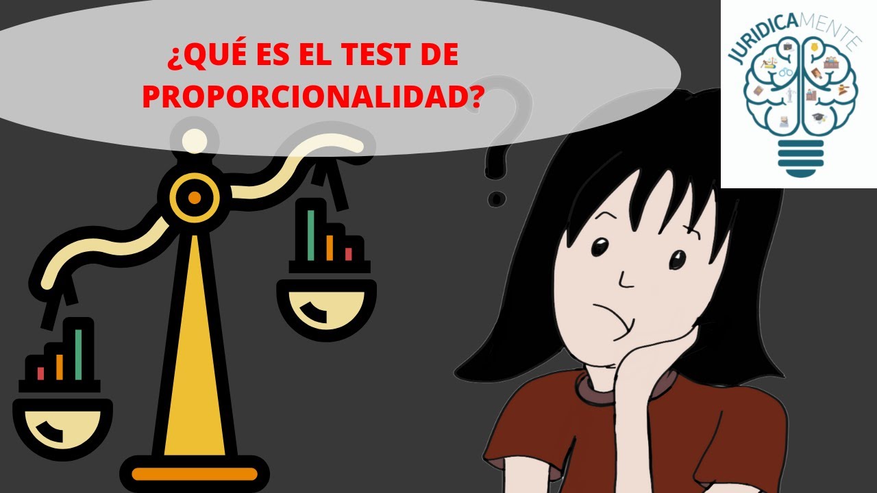¿QUÉ ES EL TEST DE PROPORCIONALIDAD?