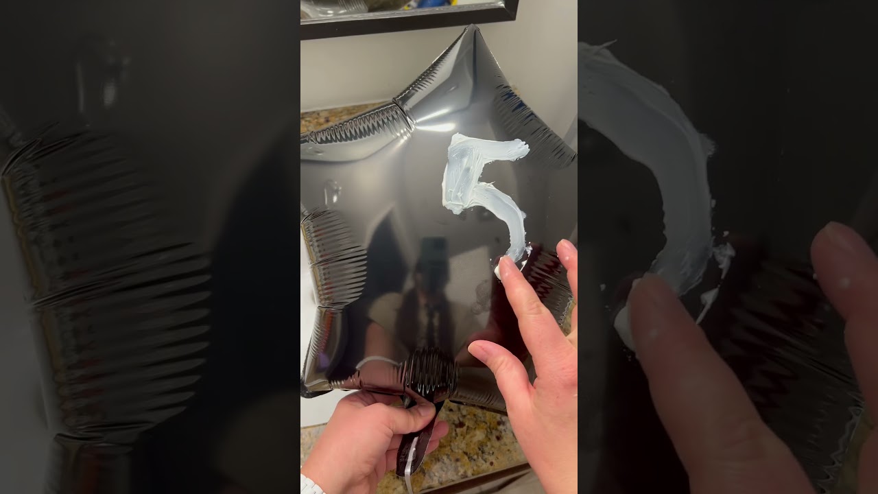 🎈Why didn't I know about this before? #diy #birthday#5years #viralvideo #hacks #balloon #toothpaste