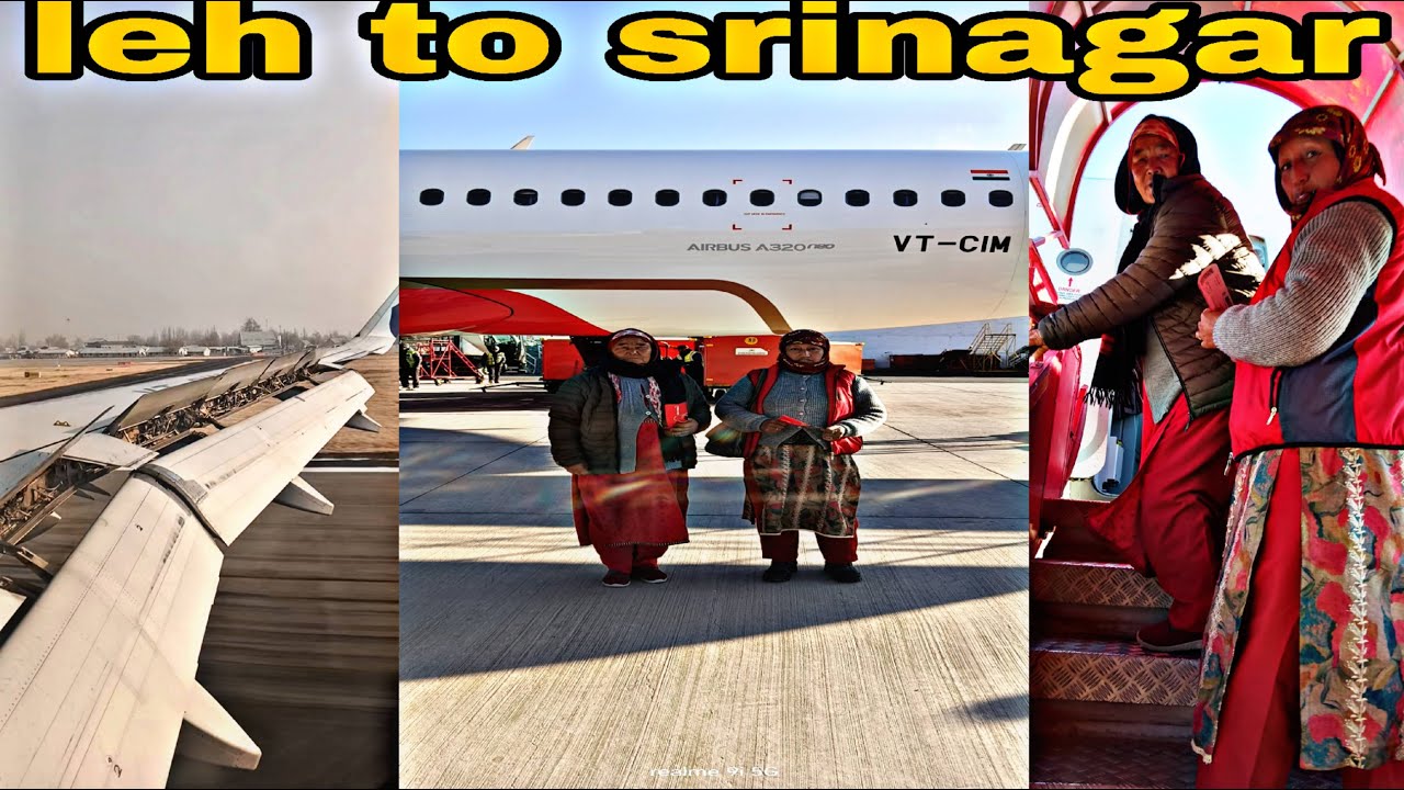 Leh to srinagar 🛫#dailyvlog#thand❄️#ladakhiyoutuber