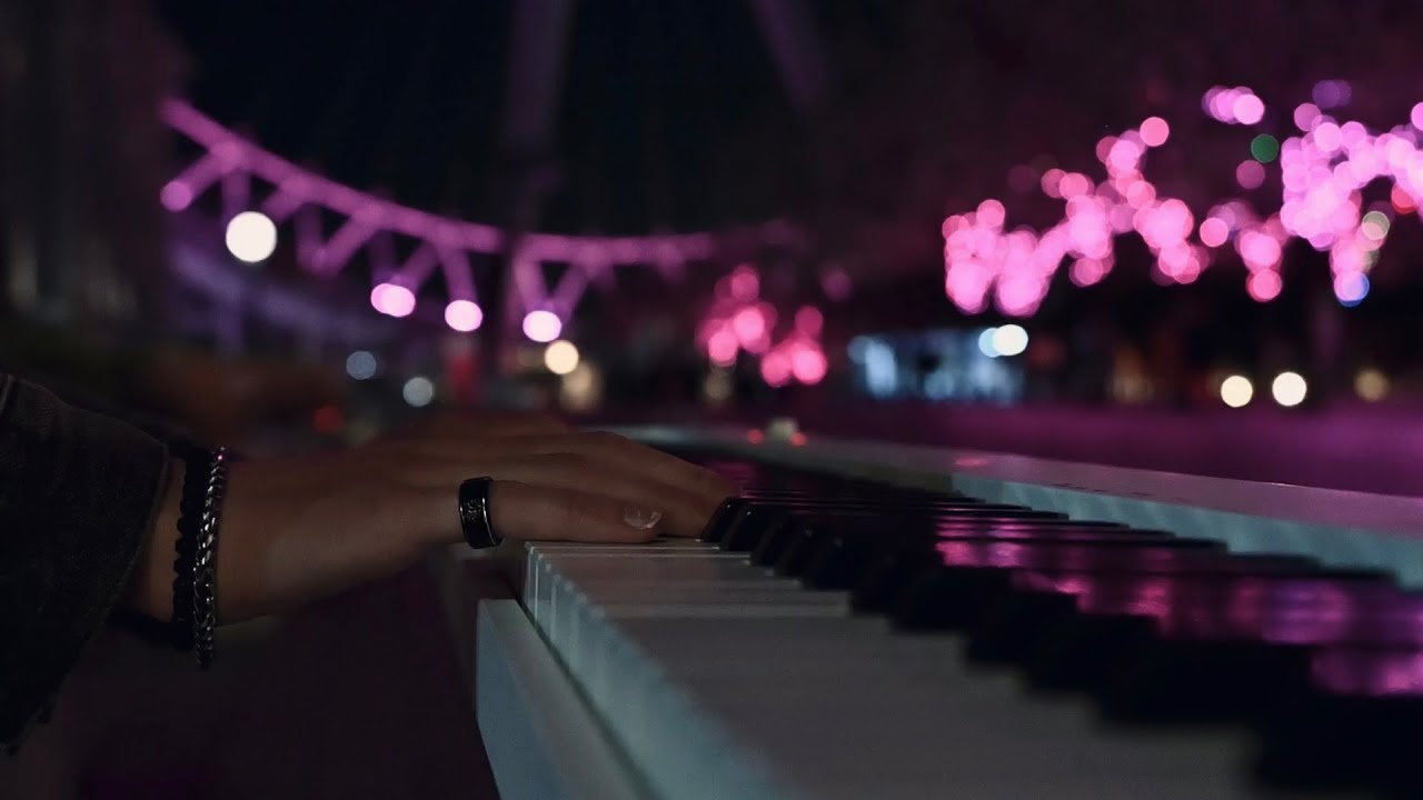 4 Iconic Piano Pieces in front of the London Eye (by James Malikey)