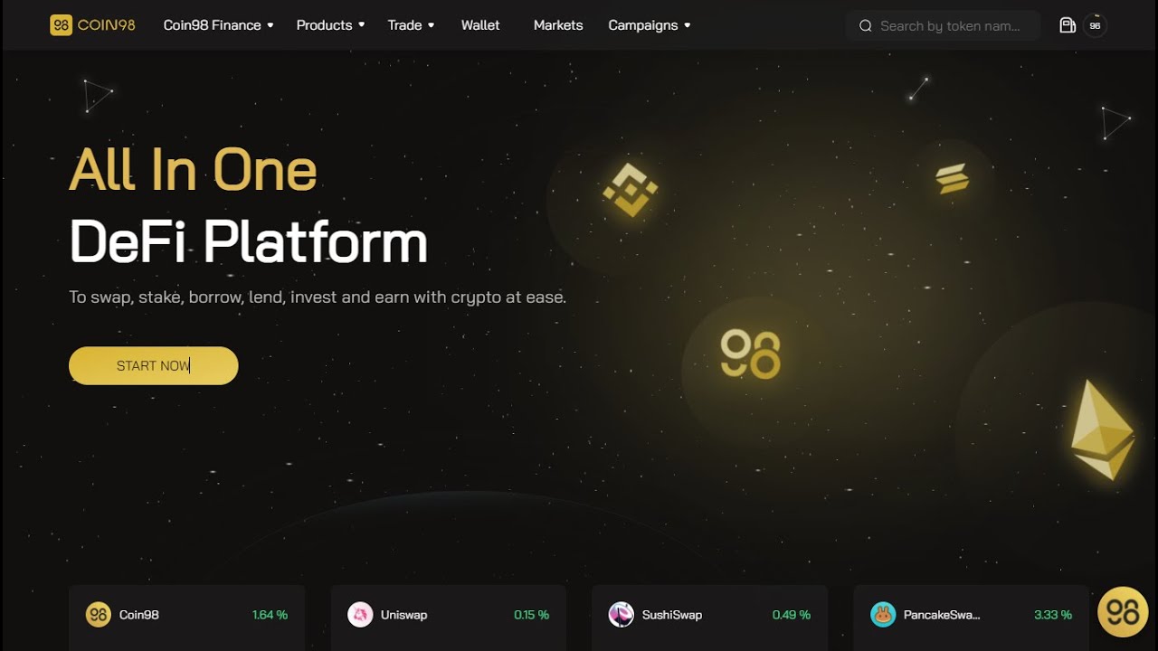 Coin98 Wallet - All In One DeFi Platform